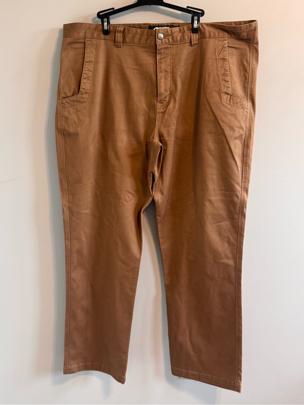 Mountain Khakis Teton Twill Pants Men's 42x32 Brown Relaxed Fit